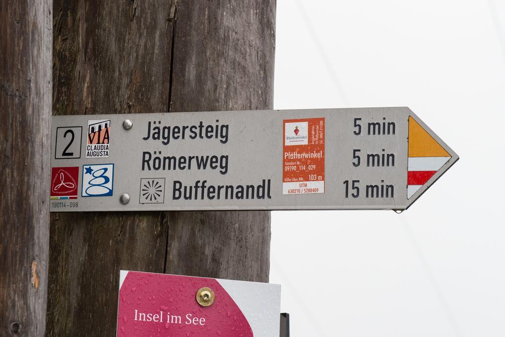 Panoramagasthof Auf Dem Auerberg Bernbeuren Exteriér fotografie