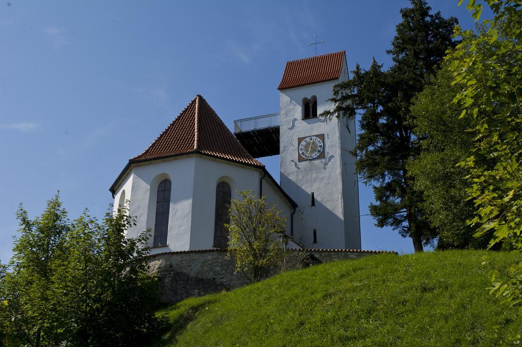 Panoramagasthof Auf Dem Auerberg Bernbeuren Exteriér fotografie
