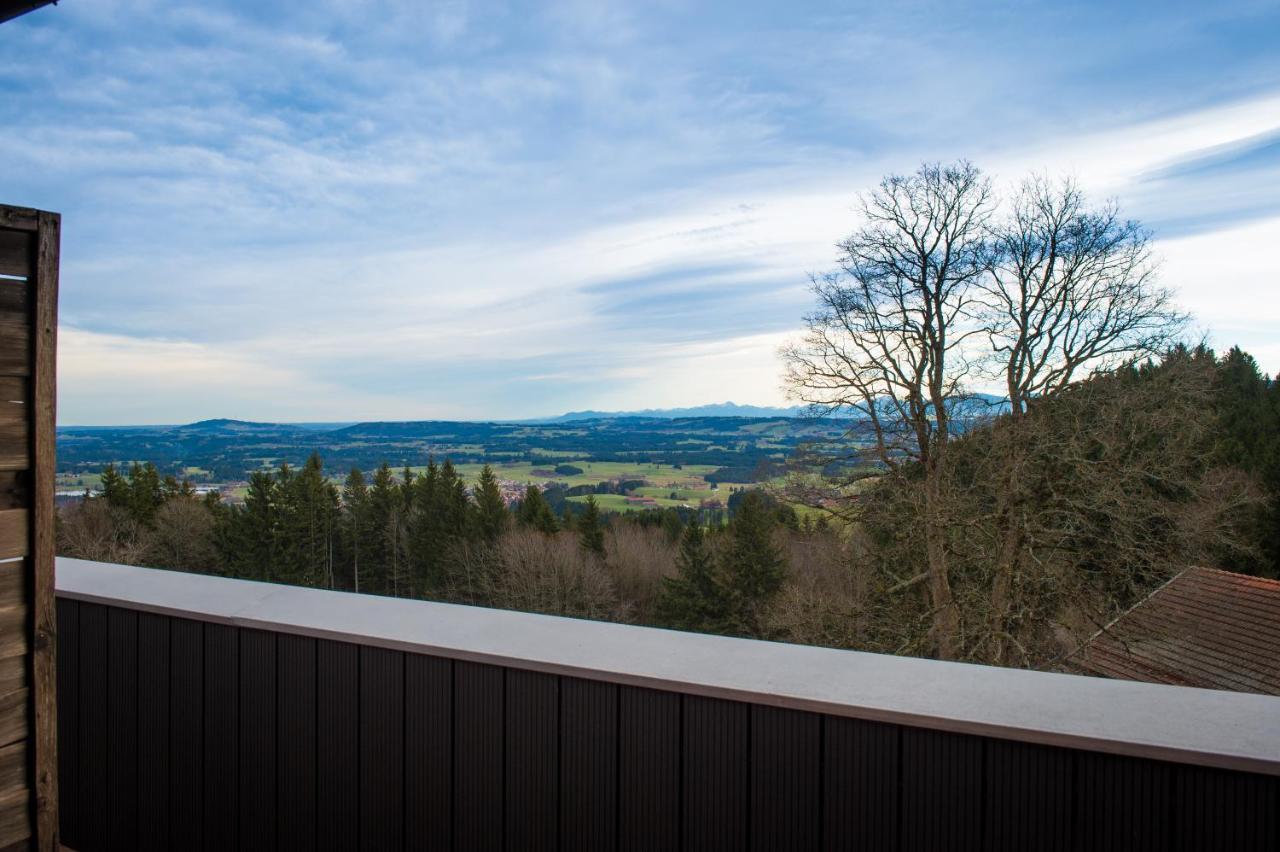 Panoramagasthof Auf Dem Auerberg Bernbeuren Exteriér fotografie
